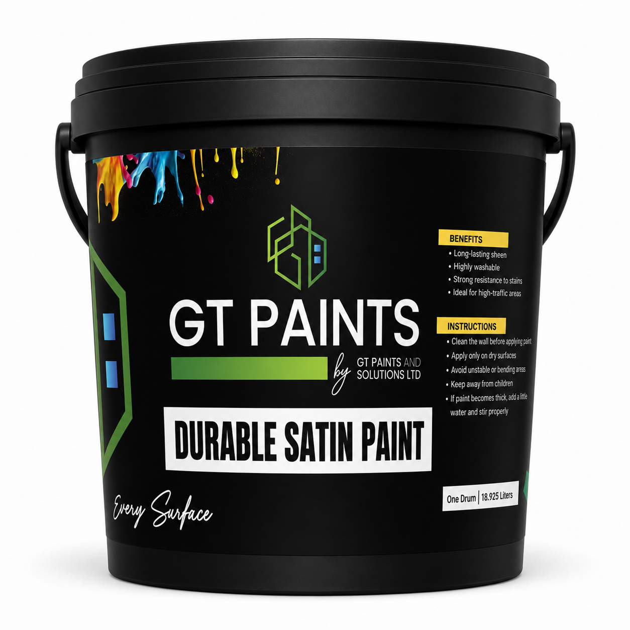 Durable Satin Paint