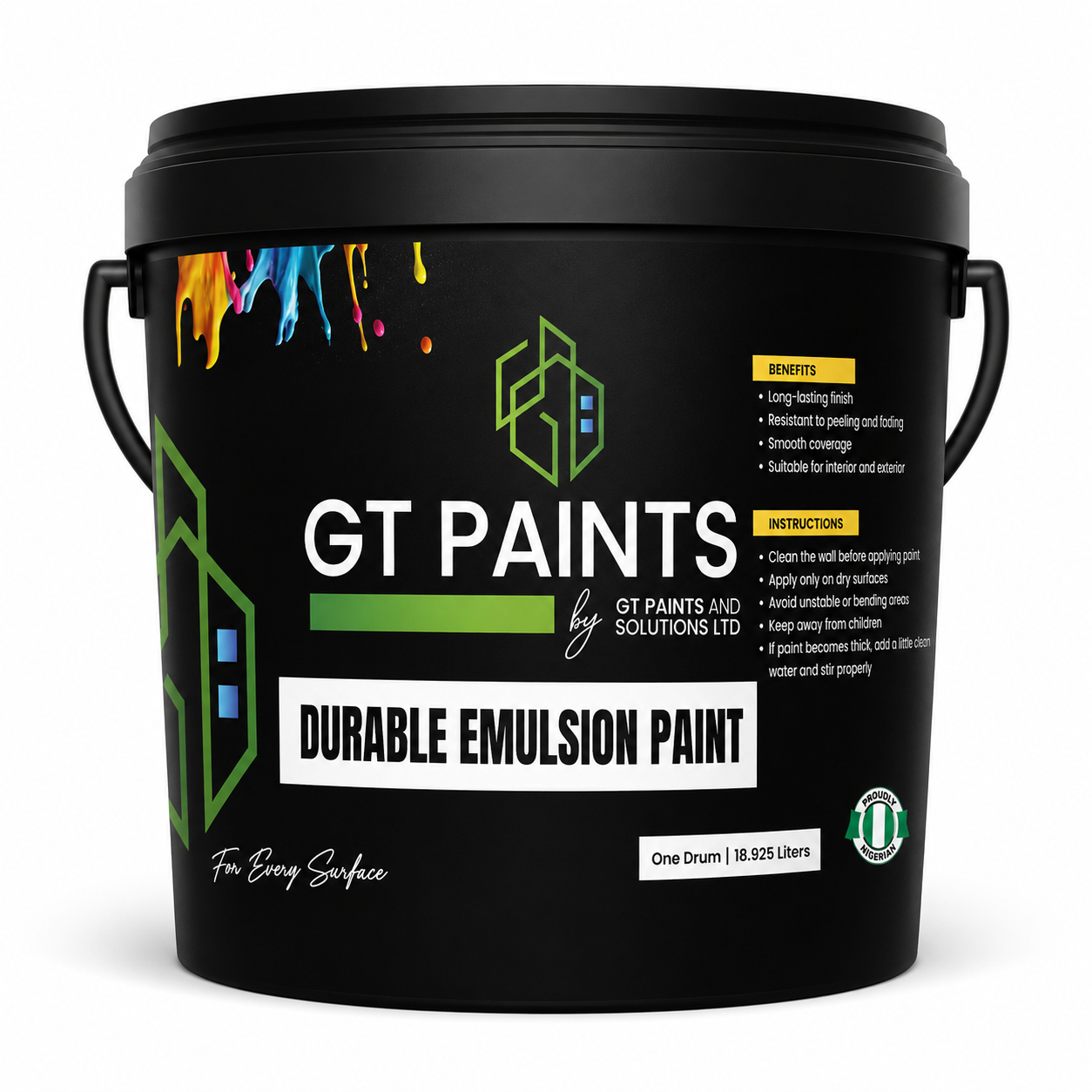Durable Emulsion Paint