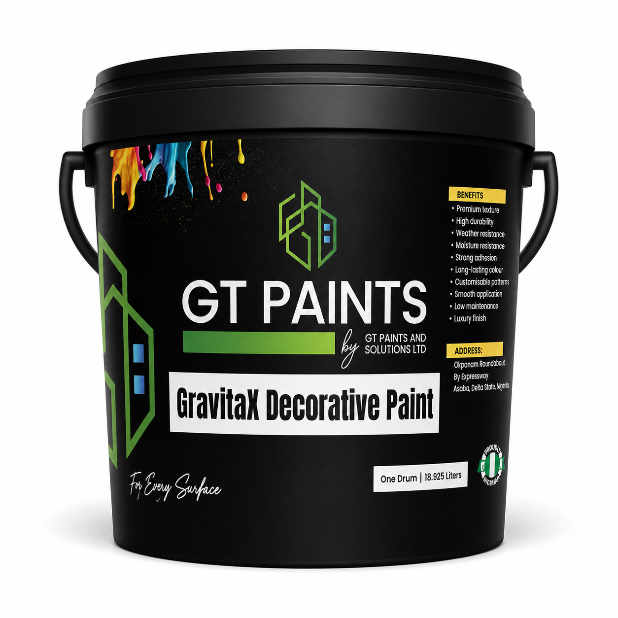 GravitaX Decorative Paint